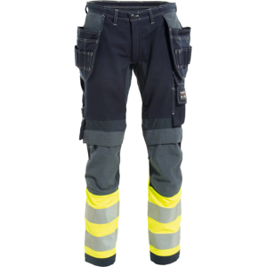 Tranemo Workwear Tranemo Tera Tx 632581 - Flammehemmende - Arbeidsbukse Gul/marineblå C60 Tranemo Workwear Tranemo Tera Tx 632581 - Flammehemmende - Arbeidsbukse Gul/marineblå C60