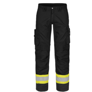 Tranemo Workwear Tranemo Comfort Stretch 192240 - Arbeidsbukse Svart/gul C54 Tranemo Workwear Tranemo Comfort Stretch 192240 - Arbeidsbukse Svart/gul C54