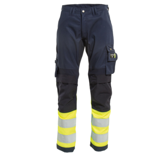 Tranemo Workwear Tranemo Vision Hv 432144 - Hi-Vis - Arbeidsbukse Gul/marineblå C58 Tranemo Workwear Tranemo Vision Hv 432144 - Hi-Vis - Arbeidsbukse Gul/marineblå C58