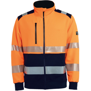 Tranemo Workwear Tranemo Vision Hv 433426 - Hi-Vis - Jakke Oransje / Marineblå XS Tranemo Workwear Tranemo Vision Hv 433426 - Hi-Vis - Jakke Oransje / Marineblå XS