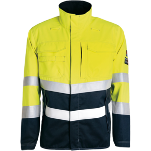 Tranemo Workwear Tranemo Cantex Arc 25+ 517388 - Flammehemmende - Jakke Gul/marineblå L Tranemo Workwear Tranemo Cantex Arc 25+ 517388 - Flammehemmende - Jakke Gul/marineblå L