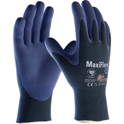 ATG Maxiflex Elite - Monteringshansker, 12 Par Marine 6 ATG Maxiflex Elite - Monteringshansker, 12 Par Marine 6