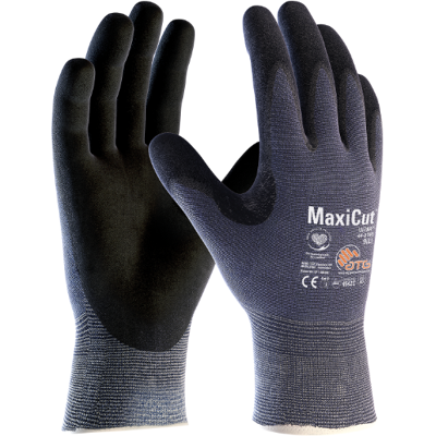 ATG Maxicut Ultra - Kutthansker, 4c, 12 Par Blå 12 ATG Maxicut Ultra - Kutthansker, 4c, 12 Par Blå 12
