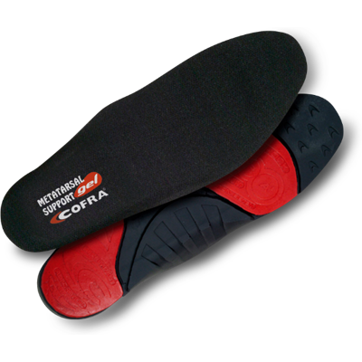 Cofra Metatarsal - Antistatisk - Innlegg Svart 36 Cofra Metatarsal - Antistatisk - Innlegg Svart 36