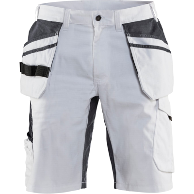 Blåkläder 10991330 Stretch Arbeidsshorts Hvit/mørk grå C64 Blåkläder 10991330 Stretch Arbeidsshorts Hvit/mørk grå C64