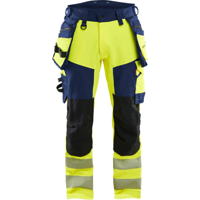 Blåkläder 11221648 Klasse 2 Arbeidsbukse Hivis Gul/Marineblå 156 Blåkläder 11221648 Klasse 2 Arbeidsbukse Hivis Gul/Marineblå 156