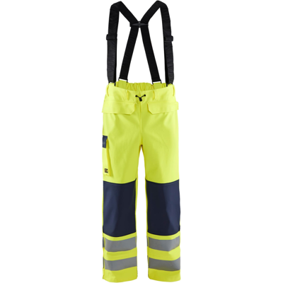 Blåkläder 13132022 Klasse 2 Regnbukse Hivis Gul/Marineblå M Blåkläder 13132022 Klasse 2 Regnbukse Hivis Gul/Marineblå M