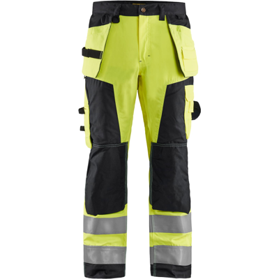 Blåkläder 15681811 Hi-Viz Håndverksbukse Hivis Gul/Sort C56 Blåkläder 15681811 Hi-Viz Håndverksbukse Hivis Gul/Sort C56