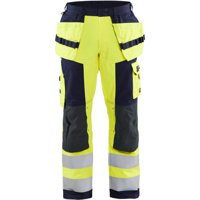 Blåkläder 15791514 Multinorm Arbeidsbukse Hivis Gul/Marineblå C150 Blåkläder 15791514 Multinorm Arbeidsbukse Hivis Gul/Marineblå C150