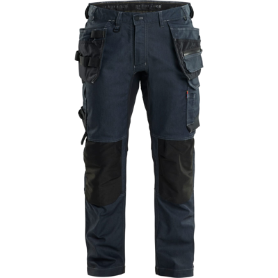 Blåkläder 17501141 4-Veis Stretch Arbeidsbukse Marine/svart D100 Blåkläder 17501141 4-Veis Stretch Arbeidsbukse Marine/svart D100