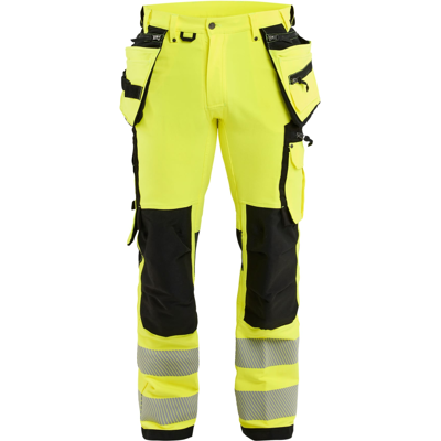 Blåkläder 19971642 Klasse 2 Arbeidsbukse Hivis Gul/Sort 44 Blåkläder 19971642 Klasse 2 Arbeidsbukse Hivis Gul/Sort 44
