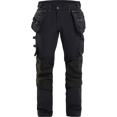 Blåkläder 19981644 4-Veis Stretch Arbeidsbukse Svart C44 Blåkläder 19981644 4-Veis Stretch Arbeidsbukse Svart C44