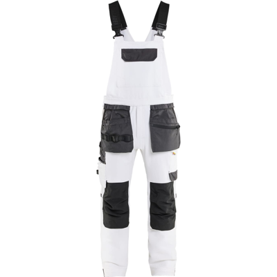 Blåkläder 26251642 4-Veis Stretch Selebukse Hvit/mørk grå C62 Blåkläder 26251642 4-Veis Stretch Selebukse Hvit/mørk grå C62