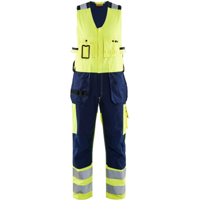 Blåkläder 26531804 Klasse 2 Selebukse Hivis Gul/Marineblå C56 Blåkläder 26531804 Klasse 2 Selebukse Hivis Gul/Marineblå C56