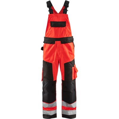 Blåkläder 26601811 Klasse 2 Selebukse Hivis Rød/Sort 44 Blåkläder 26601811 Klasse 2 Selebukse Hivis Rød/Sort 44