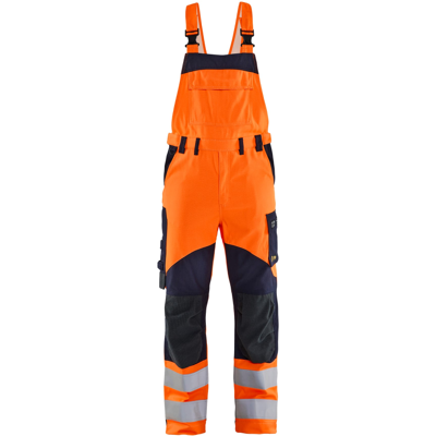 Blåkläder 28891513 Multinorm Selebukse Hivis Oransje/Marineblå C58 Blåkläder 28891513 Multinorm Selebukse Hivis Oransje/Marineblå C58