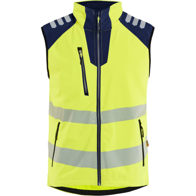 Blåkläder 30912513 Hi-Viz Vest Hivis Gul/Marineblå XL Blåkläder 30912513 Hi-Viz Vest Hivis Gul/Marineblå XL