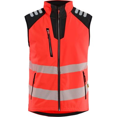 Blåkläder 30912513 Hi-Viz Vest Hivis Rød/Sort XL Blåkläder 30912513 Hi-Viz Vest Hivis Rød/Sort XL