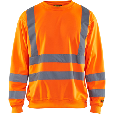Blaklader 3341 Høy Sikt Sweatshirt - Orange - Arbeidssweatshirt Blaklader 3341 Høy Sikt Sweatshirt - Orange - Arbeidssweatshirt