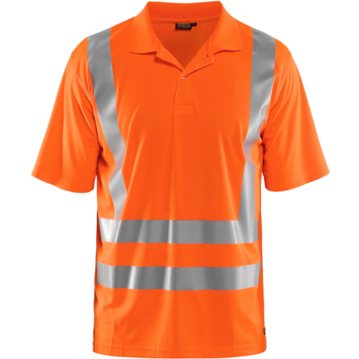 Blåkläder 33911011 Klasse 2 Pikéskjorte Advarsel Oransje S Blåkläder 33911011 Klasse 2 Pikéskjorte Advarsel Oransje S