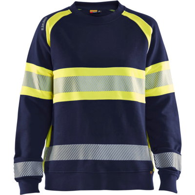 Blåkläder 34091158 Klasse 1 Genser Marineblå/Hivis Gul L Blåkläder 34091158 Klasse 1 Genser Marineblå/Hivis Gul L