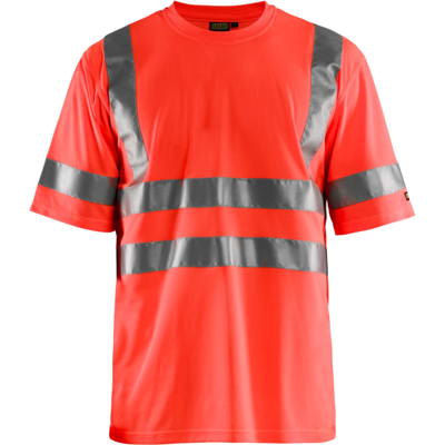 Blåkläder 34131009 Hi-Viz T-Skjorte Advarsel Rød S Blåkläder 34131009 Hi-Viz T-Skjorte Advarsel Rød S