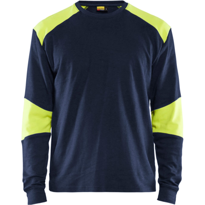 Blåkläder 34571761 Multinorm T-Skjorte Marineblå/Hivis Gul XXL Blåkläder 34571761 Multinorm T-Skjorte Marineblå/Hivis Gul XXL