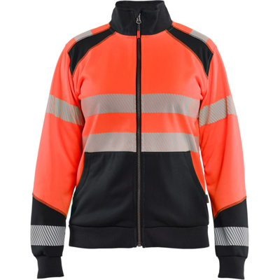 Blåkläder 35082528 Hi-Viz Genser Hivis Rød/Sort XXL Blåkläder 35082528 Hi-Viz Genser Hivis Rød/Sort XXL