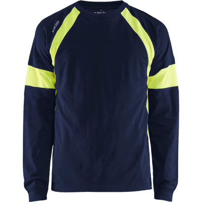 Blåkläder 35201030 Hi-Vis T-Skjorte Marineblå/Hivis Gul XL Blåkläder 35201030 Hi-Vis T-Skjorte Marineblå/Hivis Gul XL