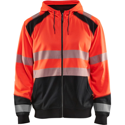 Blåkläder 35462528 Klasse 2 Genser Hivis Rød/Sort M Blåkläder 35462528 Klasse 2 Genser Hivis Rød/Sort M