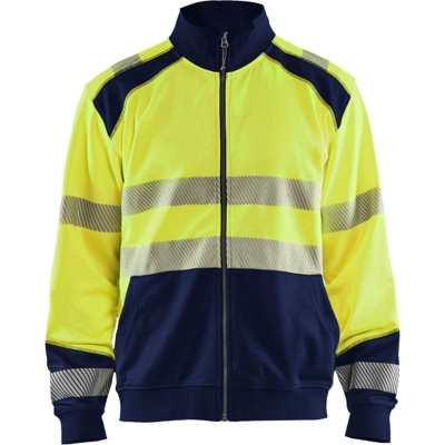 Blåkläder 35582528 Klasse 2 Genser Hivis Gul/Marineblå XL Blåkläder 35582528 Klasse 2 Genser Hivis Gul/Marineblå XL