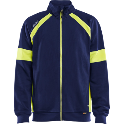 Blåkläder 35671158 Hi-Vis Sweatshirt Marineblå/Hivis Gul XXL Blåkläder 35671158 Hi-Vis Sweatshirt Marineblå/Hivis Gul XXL