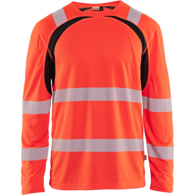 Blåkläder 35991013 Hi-Viz T-Skjorte Hivis Rød/Sort XXL Blåkläder 35991013 Hi-Viz T-Skjorte Hivis Rød/Sort XXL