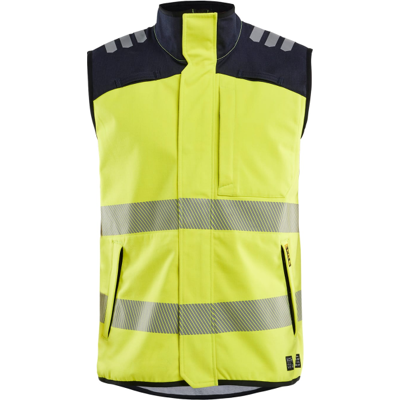 Blåkläder 38491560 Multinorm Softshellvest Hivis Gul/Marineblå L Blåkläder 38491560 Multinorm Softshellvest Hivis Gul/Marineblå L