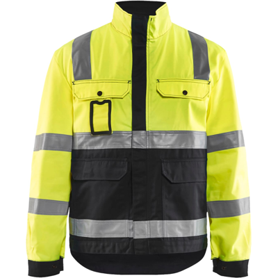 Blåkläder 40231804 Hi-Viz Jakke Hivis Gul/Sort XXL Blåkläder 40231804 Hi-Viz Jakke Hivis Gul/Sort XXL