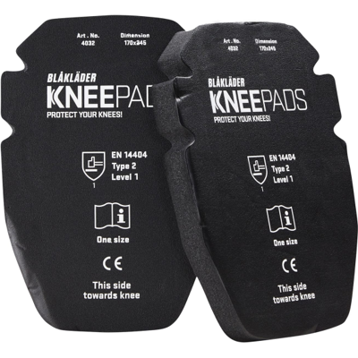 Blåkläder 40321207 Gel Knebeskytter Svart Blåkläder 40321207 Gel Knebeskytter Svart