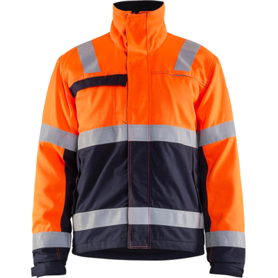 Blåkläder 40691513 Multinorm Vinterjakke Hivis Oransje/Marineblå L Blåkläder 40691513 Multinorm Vinterjakke Hivis Oransje/Marineblå L
