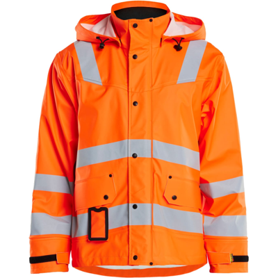 Blåkläder 43022003 Klasse 3 Regnjakke Advarsel Oransje 3XL Blåkläder 43022003 Klasse 3 Regnjakke Advarsel Oransje 3XL