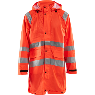 Blåkläder 43242000 Klasse 3 Regnjakke Advarsel Oransje S Blåkläder 43242000 Klasse 3 Regnjakke Advarsel Oransje S