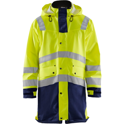 Blåkläder 43262005 Klasse 3 Regnjakke Hivis Gul/Marineblå S Blåkläder 43262005 Klasse 3 Regnjakke Hivis Gul/Marineblå S