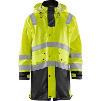 Blåkläder 43262005 Klasse 3 Regnjakke Hivis Gul/Sort XL Blåkläder 43262005 Klasse 3 Regnjakke Hivis Gul/Sort XL