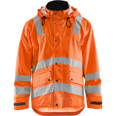 Blåkläder 43272005 Klasse 3 Regnjakke Advarsel Oransje L Blåkläder 43272005 Klasse 3 Regnjakke Advarsel Oransje L