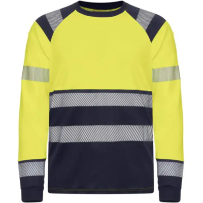 Tranemo Workwear Tranemo Vision Hv 437211 - Hi-Vis - T-Skjorte Gul / Marineblå L Tranemo Workwear Tranemo Vision Hv 437211 - Hi-Vis - T-Skjorte Gul / Marineblå L