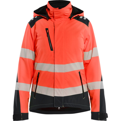 Blåkläder 44012513 Klasse 2 Jakke Hivis Rød/Sort XL Blåkläder 44012513 Klasse 2 Jakke Hivis Rød/Sort XL