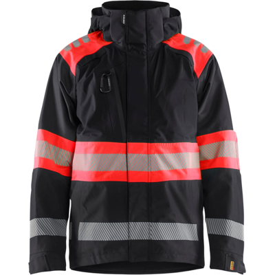 Blåkläder 44201977 Klasse 1 Jakke Svart/Hivis Rød XL Blåkläder 44201977 Klasse 1 Jakke Svart/Hivis Rød XL