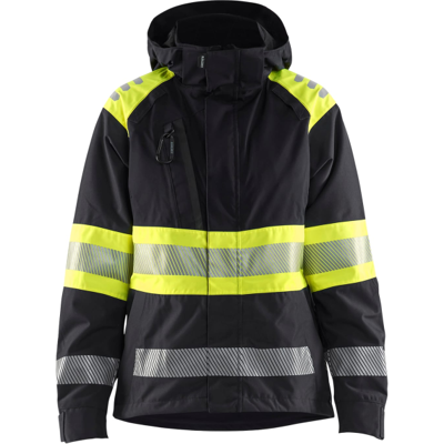 Blåkläder 44301977 Klasse 1 Jakke Svart/Hivis Gul XXL Blåkläder 44301977 Klasse 1 Jakke Svart/Hivis Gul XXL