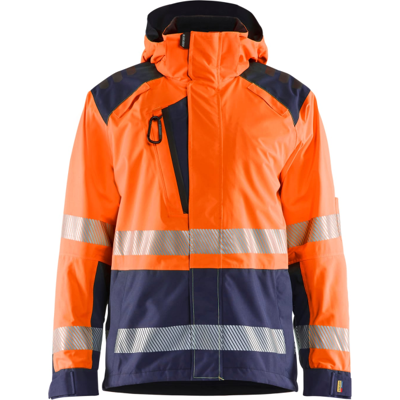 Blåkläder 44351987 Hi-Viz Jakke Hivis Oransje/Marineblå XL Blåkläder 44351987 Hi-Viz Jakke Hivis Oransje/Marineblå XL