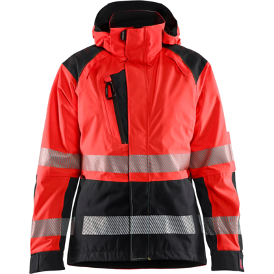 Blåkläder 44361987 Klasse 2 Jakke Hivis Rød/Sort XL Blåkläder 44361987 Klasse 2 Jakke Hivis Rød/Sort XL