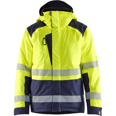 Blåkläder 44551987 Hi-Viz Vinterjakke Hivis Gul/Marineblå XL Blåkläder 44551987 Hi-Viz Vinterjakke Hivis Gul/Marineblå XL