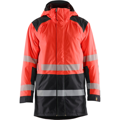 Blåkläder 44571987 Hi-Viz Parkas Hivis Rød/Sort L Blåkläder 44571987 Hi-Viz Parkas Hivis Rød/Sort L
